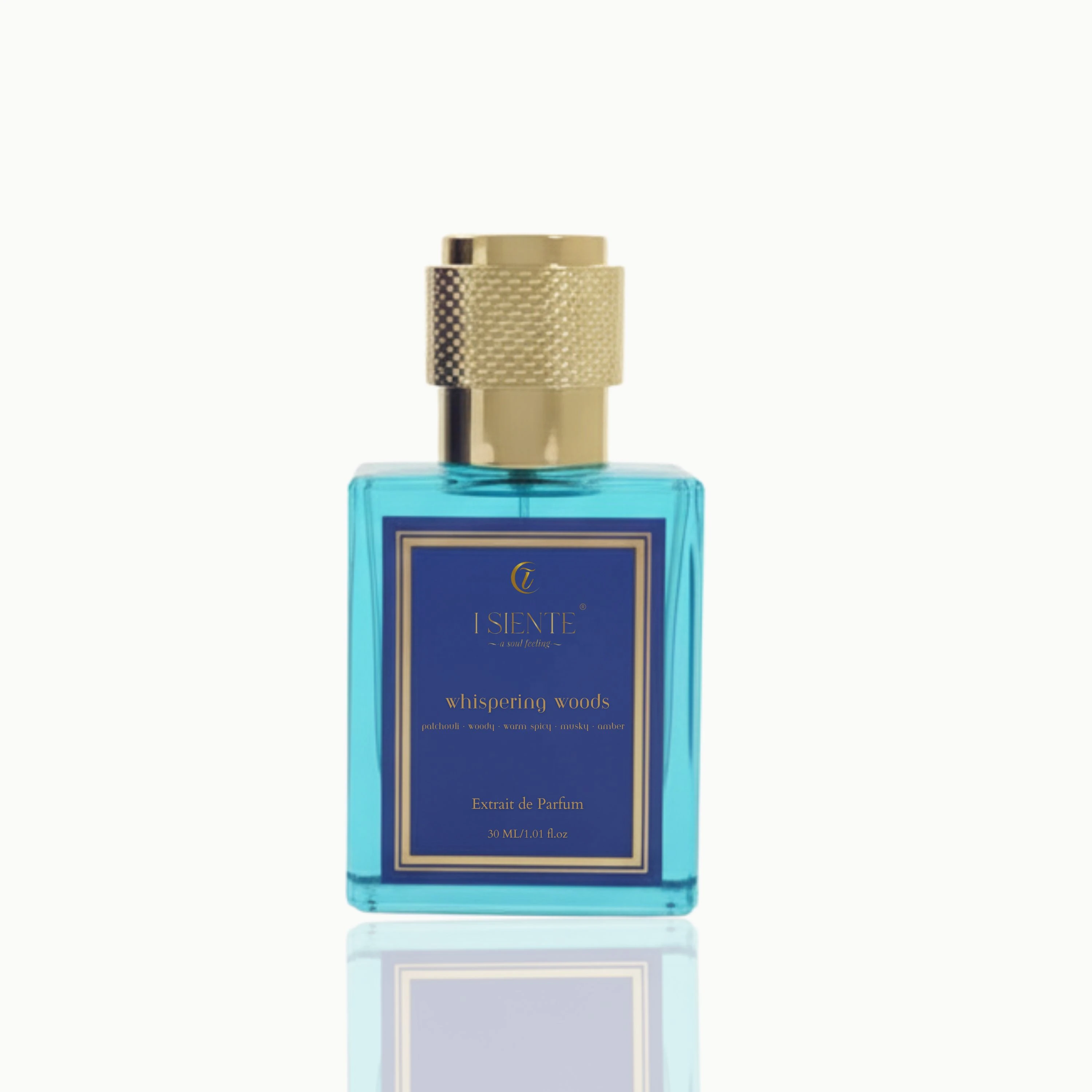 Whispering Woods Extrait de Parfum 30ml | Long Lasting Unisex Perfume | Patchouli, Woody, Warm Spicy & Amber Notes | Premium Luxury Fragrance Gift